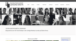 Desktop Screenshot of lendas.nu